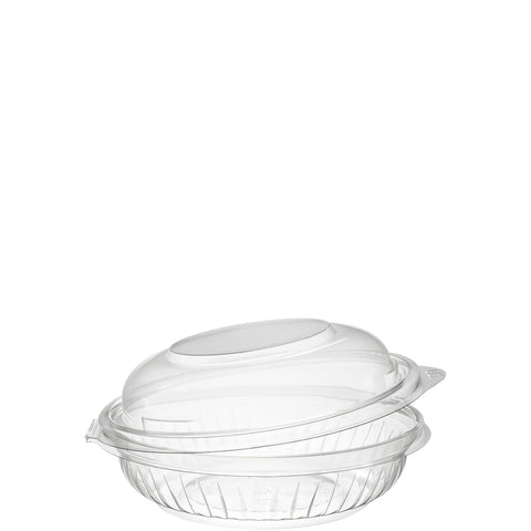 PresentaBowls® BOWL HINGED W/DOME LID PLASTIC CLEAR 8 OZ