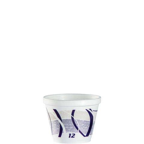 Dart CONTAINER FOAM INSULATED IMPULSE® PURPLE & GRAY 12 OZ