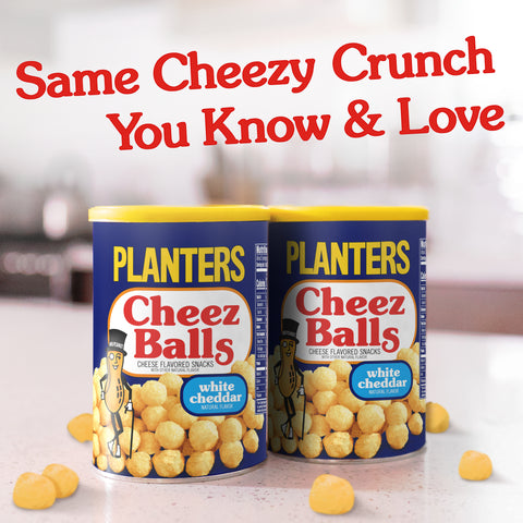 Snack Cheez Balls White Cheddar
