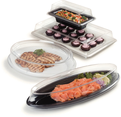 Carlisle PAN FOOD STORAGE DESIGNER DISPLAYWARE™ WHITE THIRD SIZE 1 DEEP