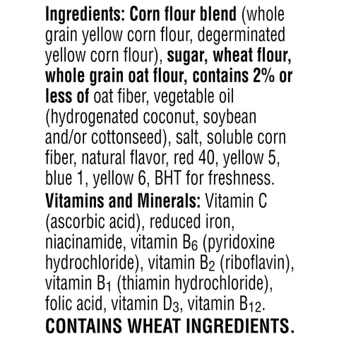 Cereal Froot Loops® Reduced Sugar Sweetened Multi-grain Bowl Pak