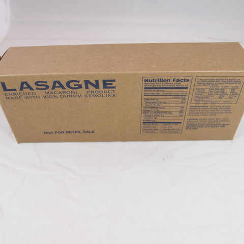 Pasta Lasagna Ribbed 10