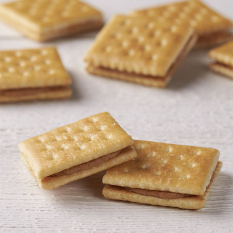 Cracker Peanut Butter Sandwich Square Ss Sleeve