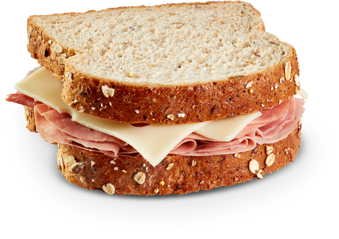 Sandwich Ham & Cheese Swiss Multigrain Iw 8 Oz