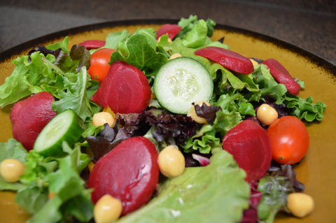 Beet Salad Sliced
