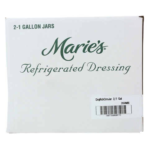 Maries Creamy Ranch Dressing, 7.78 Pound -- 2 per case.