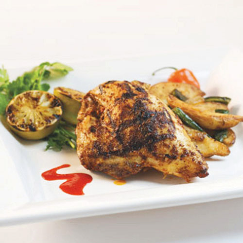 Tyson Individual Quick Frozen Halves Chicken Breast, 8.2 Ounce -- 36 per case.