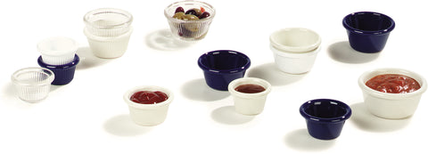 Carlisle RAMEKIN SMOOTH BONE 3 OZ