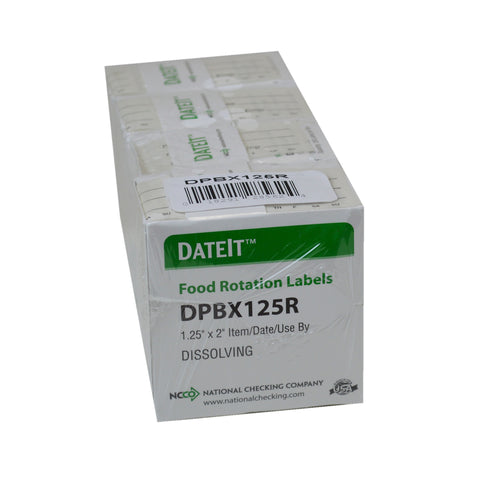 Label Item/date/use By Dissolving .25x2