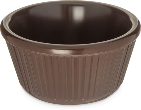 Ramekin Melamine Chocolate 4 Oz