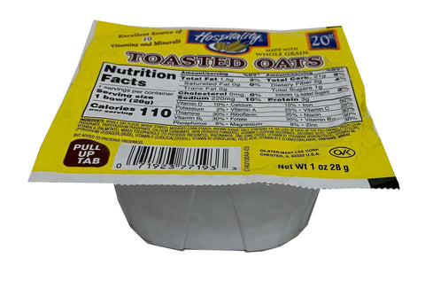 Cereal Bowl Pack Toasted Oats Whole Grain