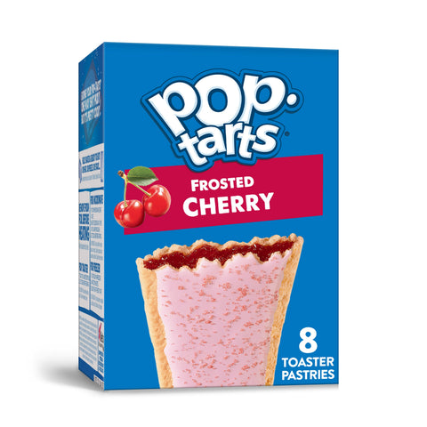 Kelloggs Pop-Tarts Frosted Cherry Toaster Pastries, 13.5 Ounce -- 12 per case