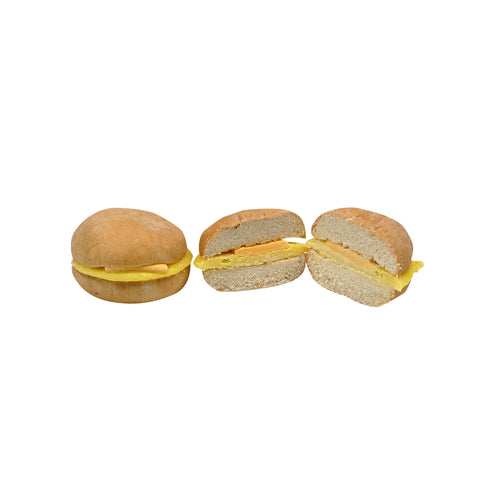 Advance Pierre Egg and Cheese Sandwich on a Whole Grain Bun, 2.35 Ounce -- 100 per case.