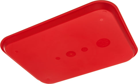 Carlisle TRAY SERVING CAFE® STANDARD RED 14X18