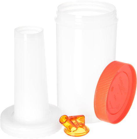 Stor N' Pour® CONTAINER COMPLETE UNIT ORANGE 1 QT