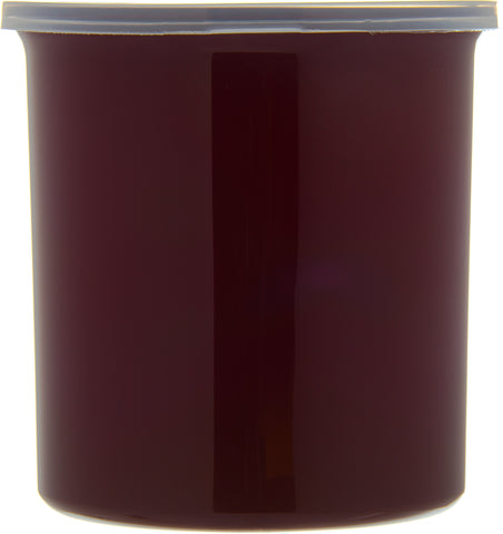 Carlisle CROCK POLY-TUF™ W/ LID BROWN 1.2 QT