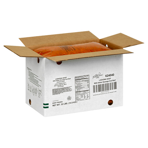 Soup Lasagna Ready To Use Cook In Bag Frozen 624040