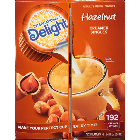 Creamer Liquid Non Dairy Hazelnut Aseptic Single Serve Cup