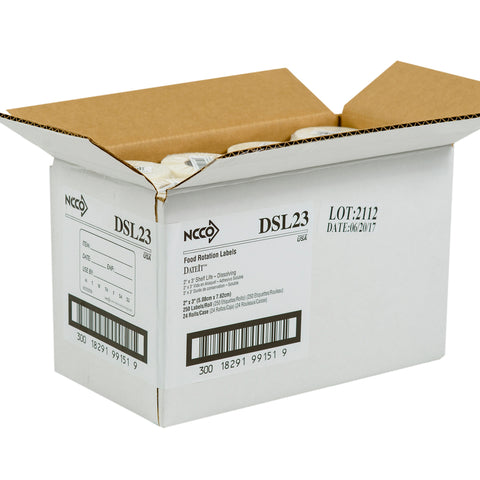 National Checking LABEL PRODUCT DISSOLVABLE 2X3