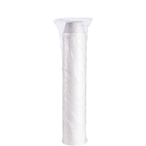 Container Foam White Food Squat 8 Oz