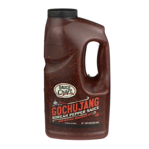 Sauce Craft Gochujang Korean Pepper Sauce, 0.5 Gallon -- 4 per case.