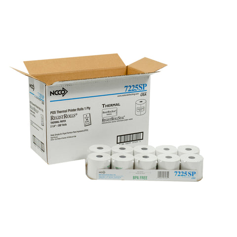 Tape Registroll Thermal White 1 Ply 2.25