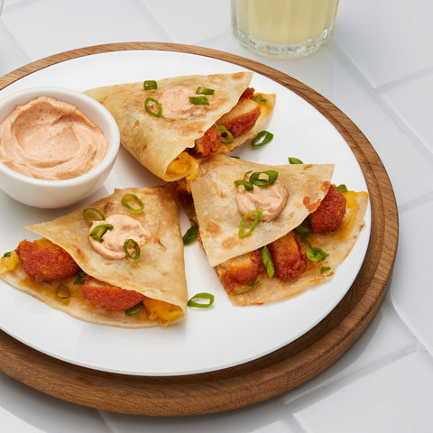 Veggie Buffalo Wings With A Crispy Breading