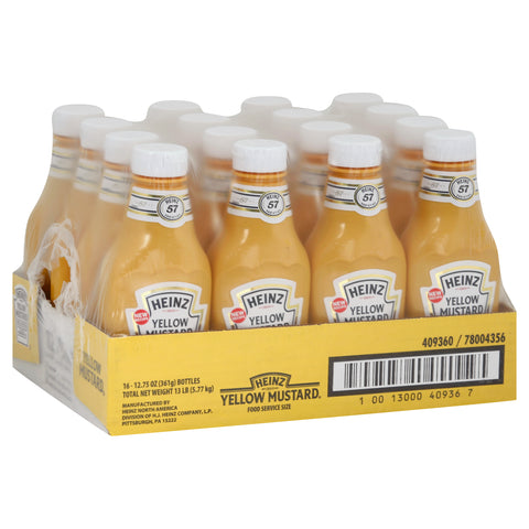 Mustard Yellow Plastic Bottle 409360/78004356