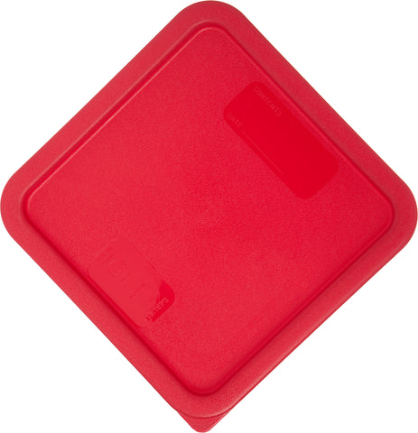 Lid Red Square For Storplus 6-8 Qt Container