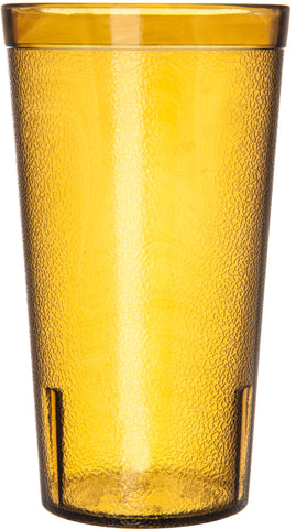 Carlisle TUMBLER STACKABLE™ SAN PLASTIC AMBER 16 OZ