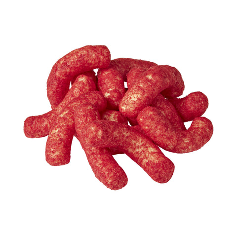 Snack Cheese Puff Reduced Fat Whole Grain Rich Flamin' Hot