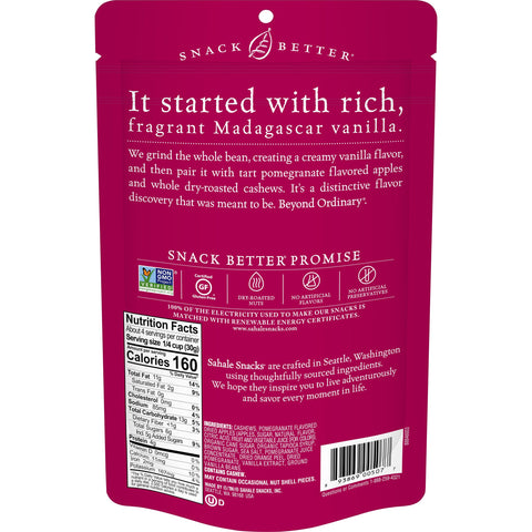 Sahale Snacks SNACK MIX CASHEW POMEGRANATE