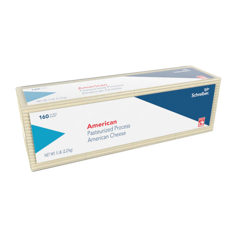 Cheese American White Sliced 160 Ct