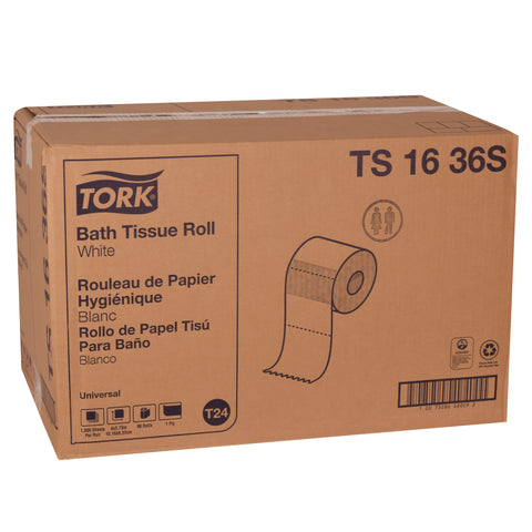 Tork Universal TISSUE BATH ROLL WHITE 1 PLY 3.75X4