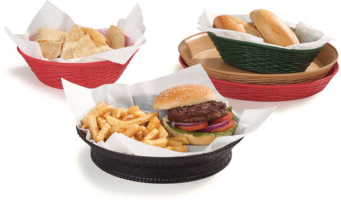 Carlisle BASKET OVAL WEAVEWEAR™ BLACK 9X6