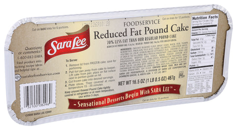 Cake Pound Reduced Fat Large 10