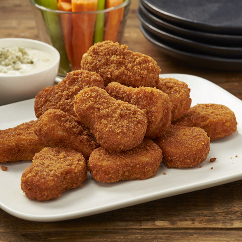 Veggie Buffalo Wings With A Crispy Breading