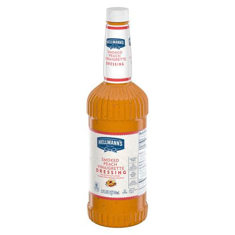 Hellmann's® DRESSING VINAIGRETTE SMOKED PEACH SALAD BAR BOTTLE