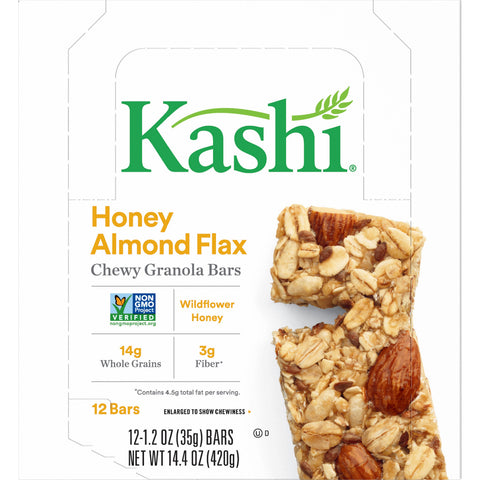 Snack Bar Granola Honey Almond Flax Chewy
