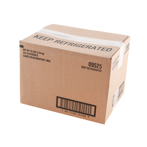 Schreiber CHEESE COLBY JACK CUBE .75