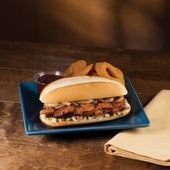 Rib-b-q® Pork Rib Pattie With Built-in Bbq Sauce 3.2 Oz 1860