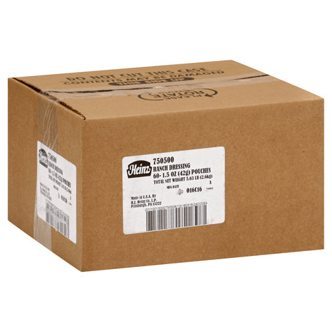 Heinz® DRESSING RANCH SINGLE SERVE PACKET 750500/78000834