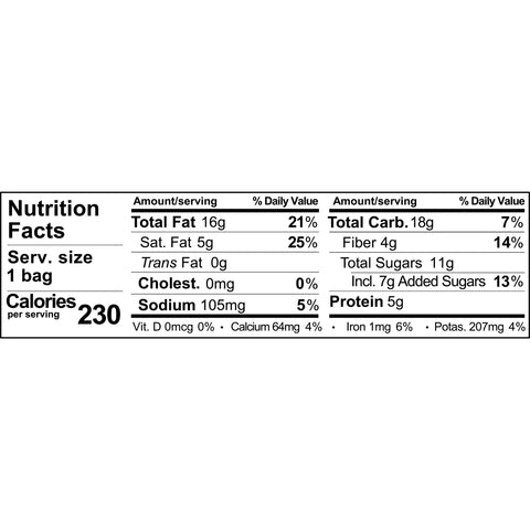 Snack Mix Berry Macaroon Almond