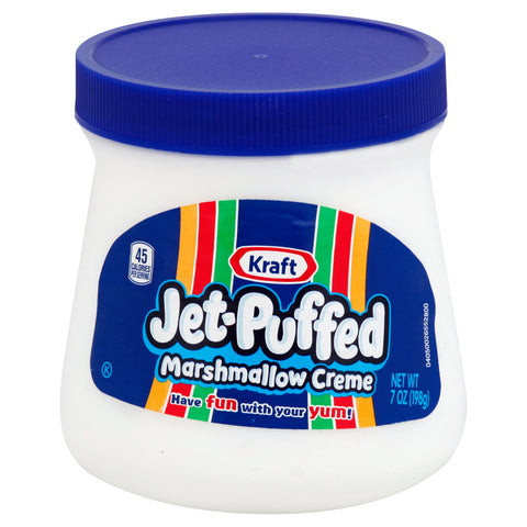 Jet-Puffed Marshmallow Creme - 7 oz. container, 6 per case