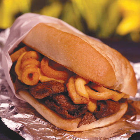 Philly Freedom® BEEF STEAK TRADITIONAL CHOPPED & FORMED FLAT BEEF SLICES 3 OZ 10000049030