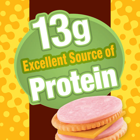 Lunchable Ham/cheddar Cracker
