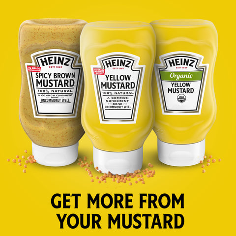 Heinz Yellow Mustard, 8 Ounce -- 12 per case.