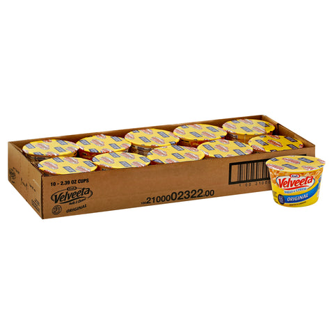 Kraft Original Shells and Cheese - Cup, 2.39 Ounce -- 10 per case.