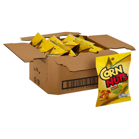Corn Nuts Chile Picante con Limon Crunchy Corn Kernels, 4 Ounce -- 12 per case