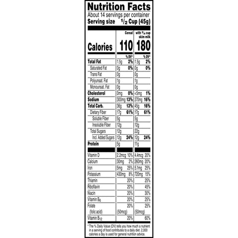 Kelloggs All Bran Cereal Buds, 22 Ounce -- 10 per case